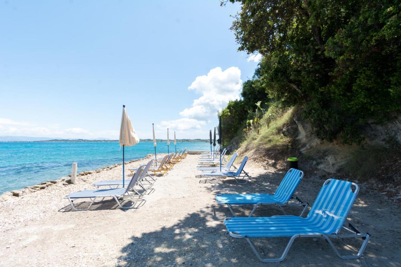 Corfu Aquamarine Lejlighedshotel Notos Eksteriør billede