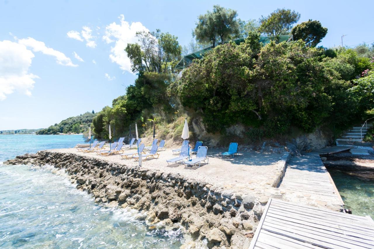 Corfu Aquamarine Lejlighedshotel Notos Eksteriør billede