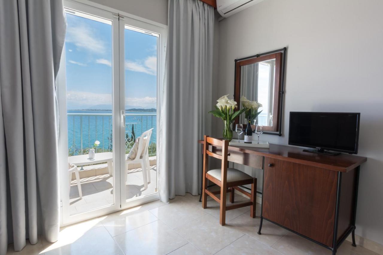 Corfu Aquamarine Lejlighedshotel Notos Eksteriør billede