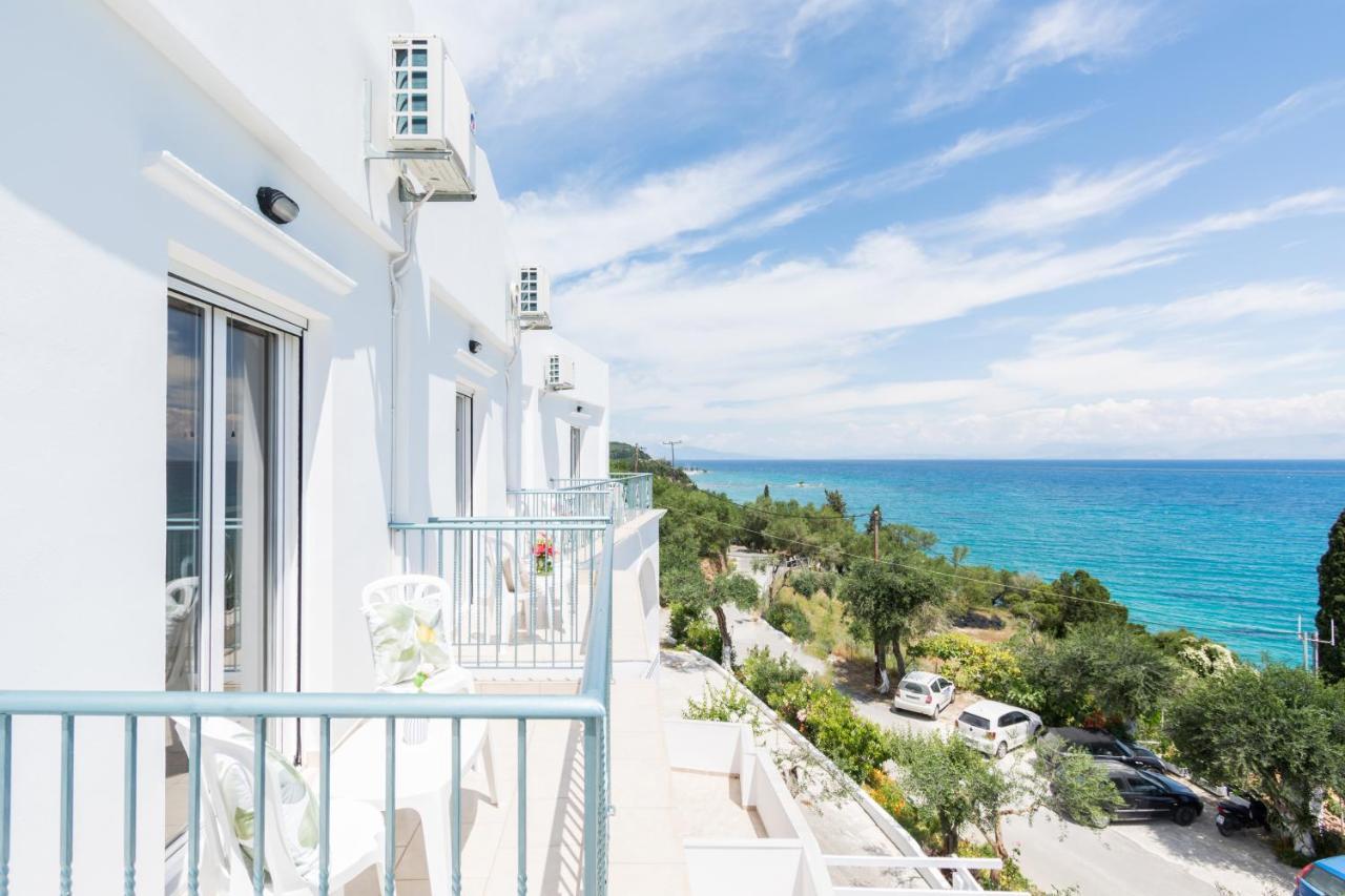 Corfu Aquamarine Lejlighedshotel Notos Eksteriør billede